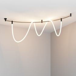 Трековый магнитный светодиодный светильник Maytoni Flexity Tau TR209-1-48W3K-B