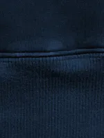 Толстовка Hardlunch garment dye синяя