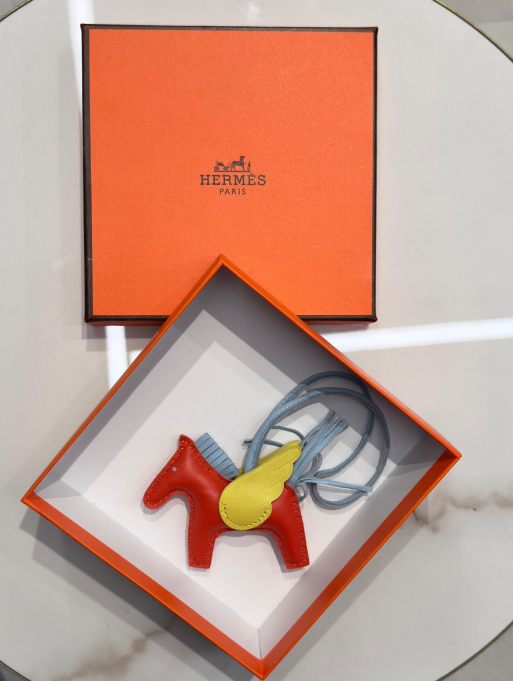 Брелок для сумки Hermes