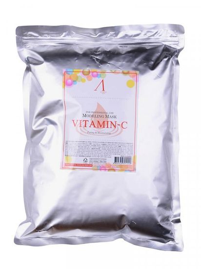 Anskin Альгинатная маска с витамином С - Vitamin-C Modeling Mask (пакет) 1 кг
