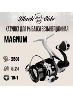 Катушка для рыбалки безынерционная Black Side Magnum FD (10+1 подш.)