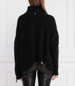 Хлопковый свитер Pinko - черный(101787 A15H)