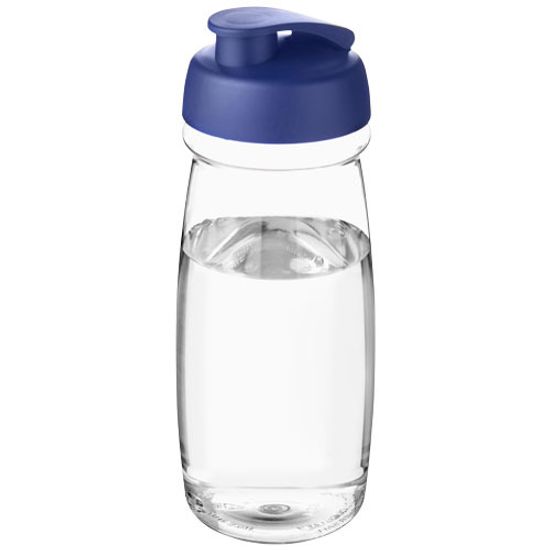 Спортивная бутылка H2O Pulse® объемом 600 мл с откидывающейся крышкой