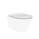 Сиденье PLAZA Modern для подвесного унитаза, белое глянцевое PLMR.seat.02\WHT