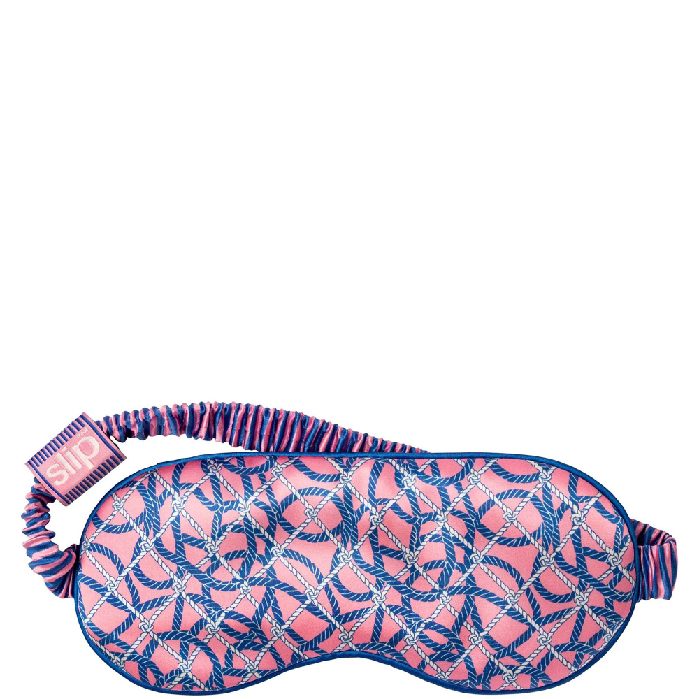 Маска для сна c контуром из 100% шелка SlipSilk, bluebelle
