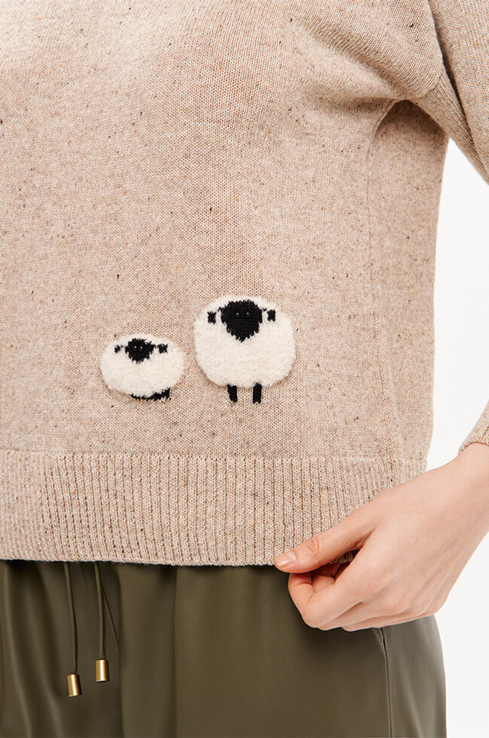 23365 Джемпер женский (бежевый)