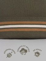 Шапка осенняя петушок детская