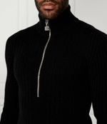 Кашемировый гольф Balmain - черный(DH0KF024 KH24)