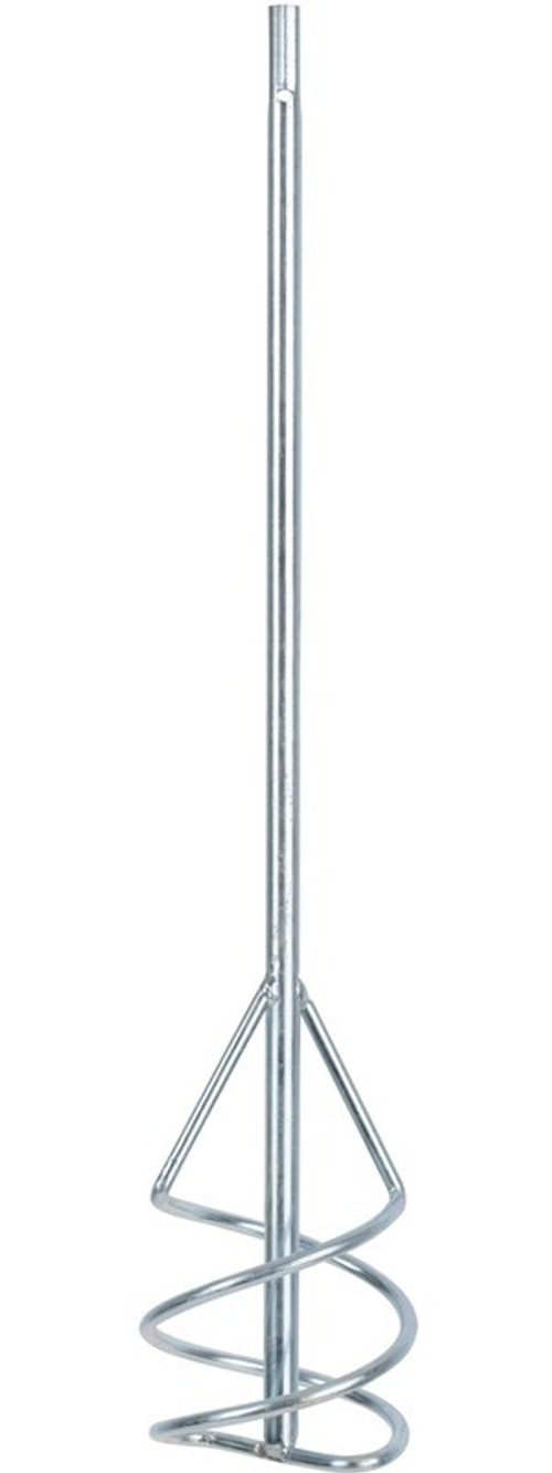 04218 Миксер для строительных смесей оцинкованный Профи , хвостовик SDS-PLUS 80х400 мм