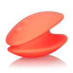 Оранжевый вибромассажер Mini Marvels Silicone Marvelous Massager (Цвет: оранжевый)