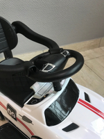 Толокар 919 с родительской ручкой белый