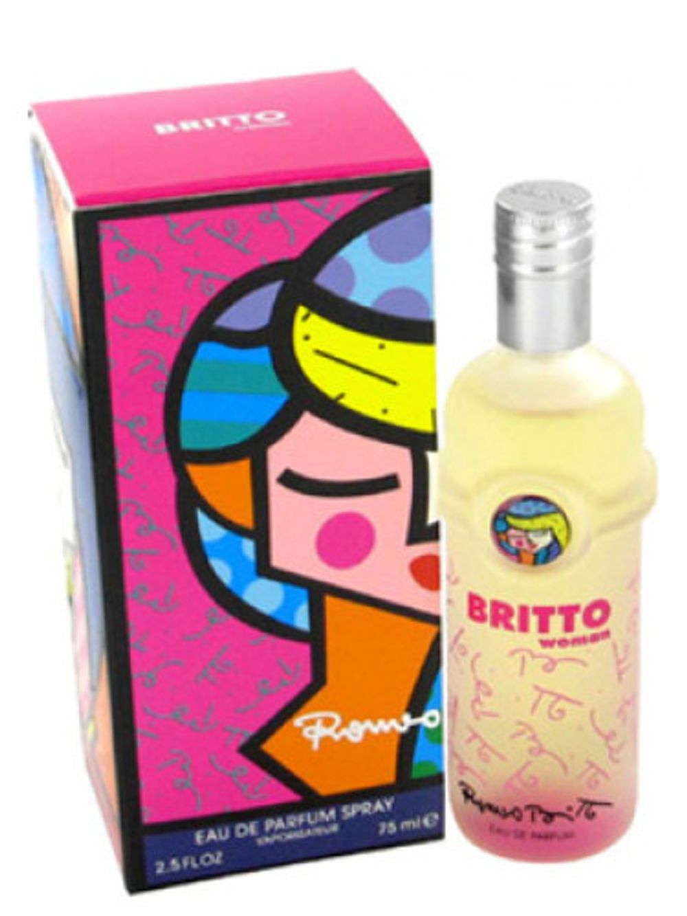 Romero Britto Britto Woman