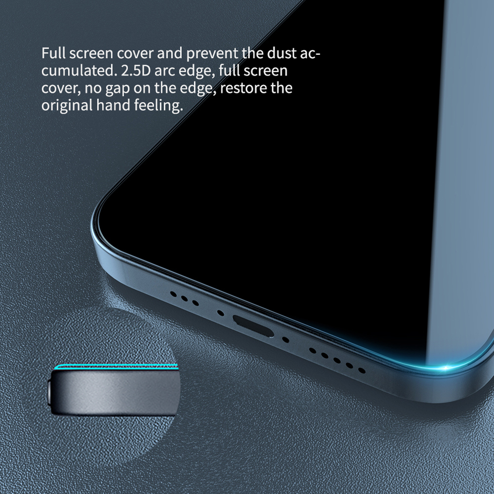 Стекло "Антишпион" от Nillkin для смартфона iPhone 14 Pro, серия Guardian Privacy Tempered Glass Screen Proetector