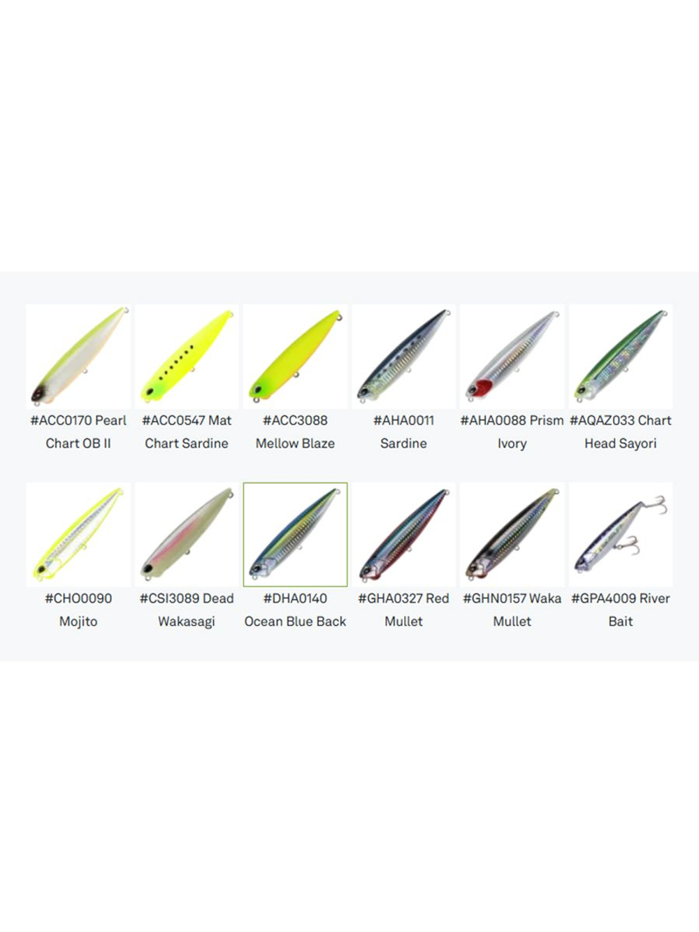 Воблер DUO Realis Pencil 100 F SW, GHN0157 Waka Mullet, 100 мм, 14,3 г, плавающий, волкер