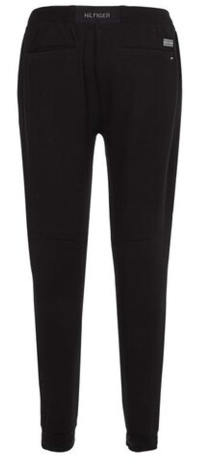 Мужские теннисные штаны Tommy Hilfiger Tech Essentials Sweatpants - black