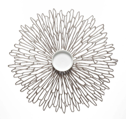 Салфетка подстановочная 38.6x39.8 Chilewich Bloom Gunmetal