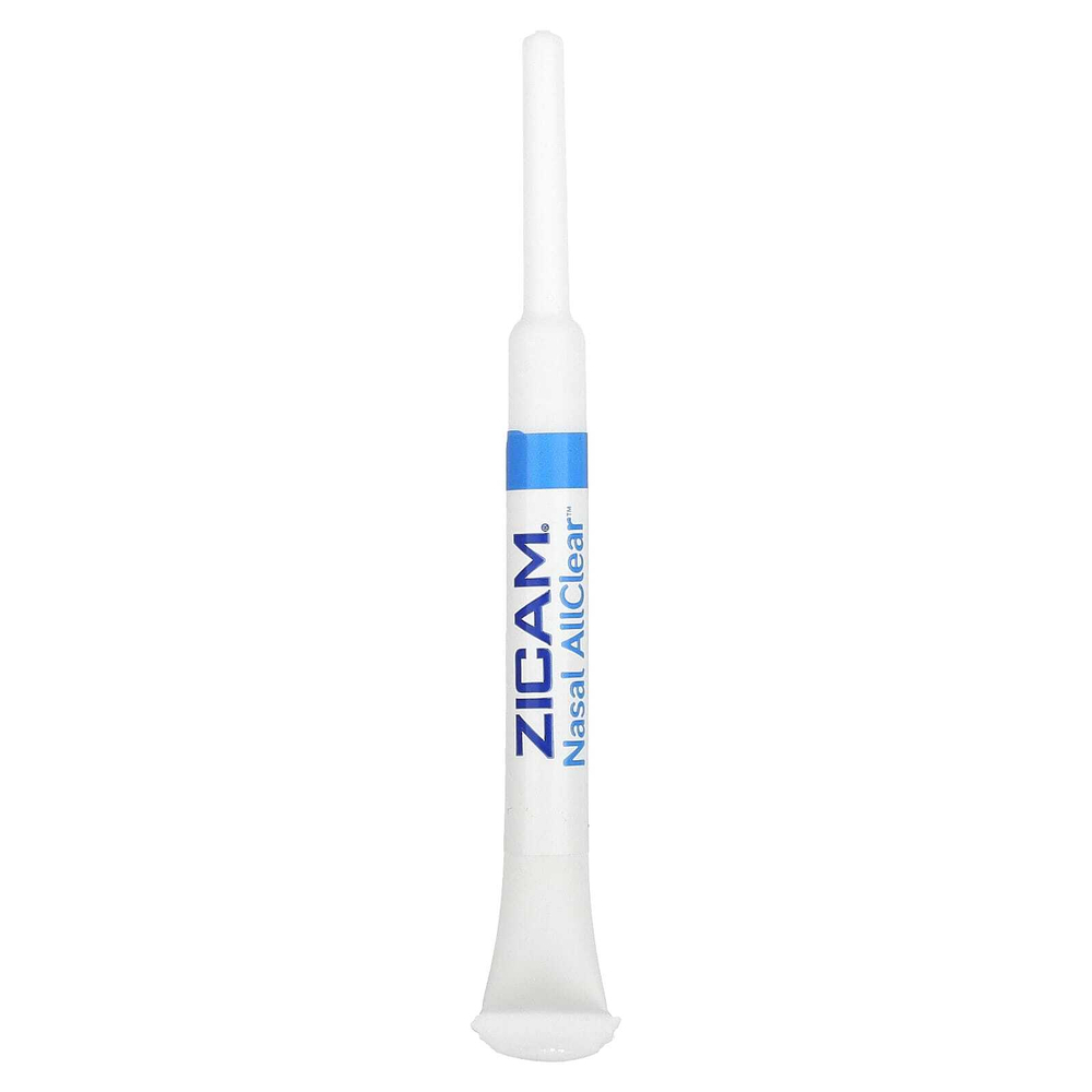Zicam, Nasal AllClear, очищающее средство для носа с охлаждающим ментолом, 20 тампонов