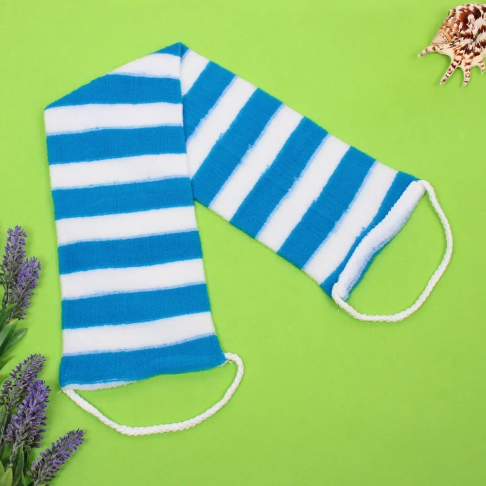 Мочалка для тела «ULTRAMARIN KIPARIS», мягкая, цвет голубой, 60*13см