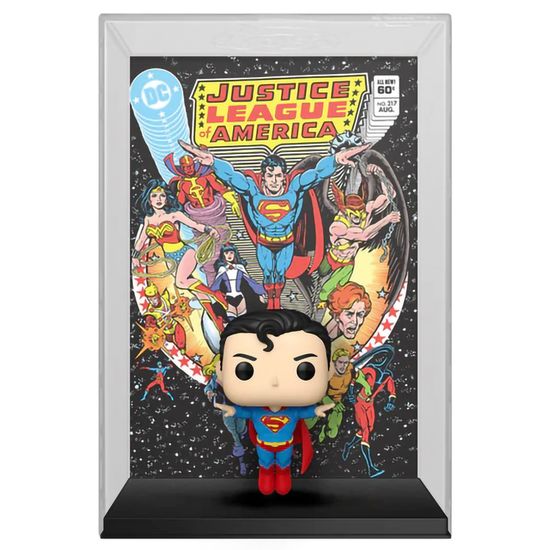 Фигурка Funko POP! Comic Cover DC Justice League of America #217 (Exc) (19) 84528 / Фигурка Фанко ПОП! по мотивам вселенной "DC", Супермен