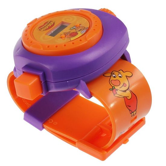 Развивающие часы с проектором Оранжевая корова 24 кадра на блист. Умка