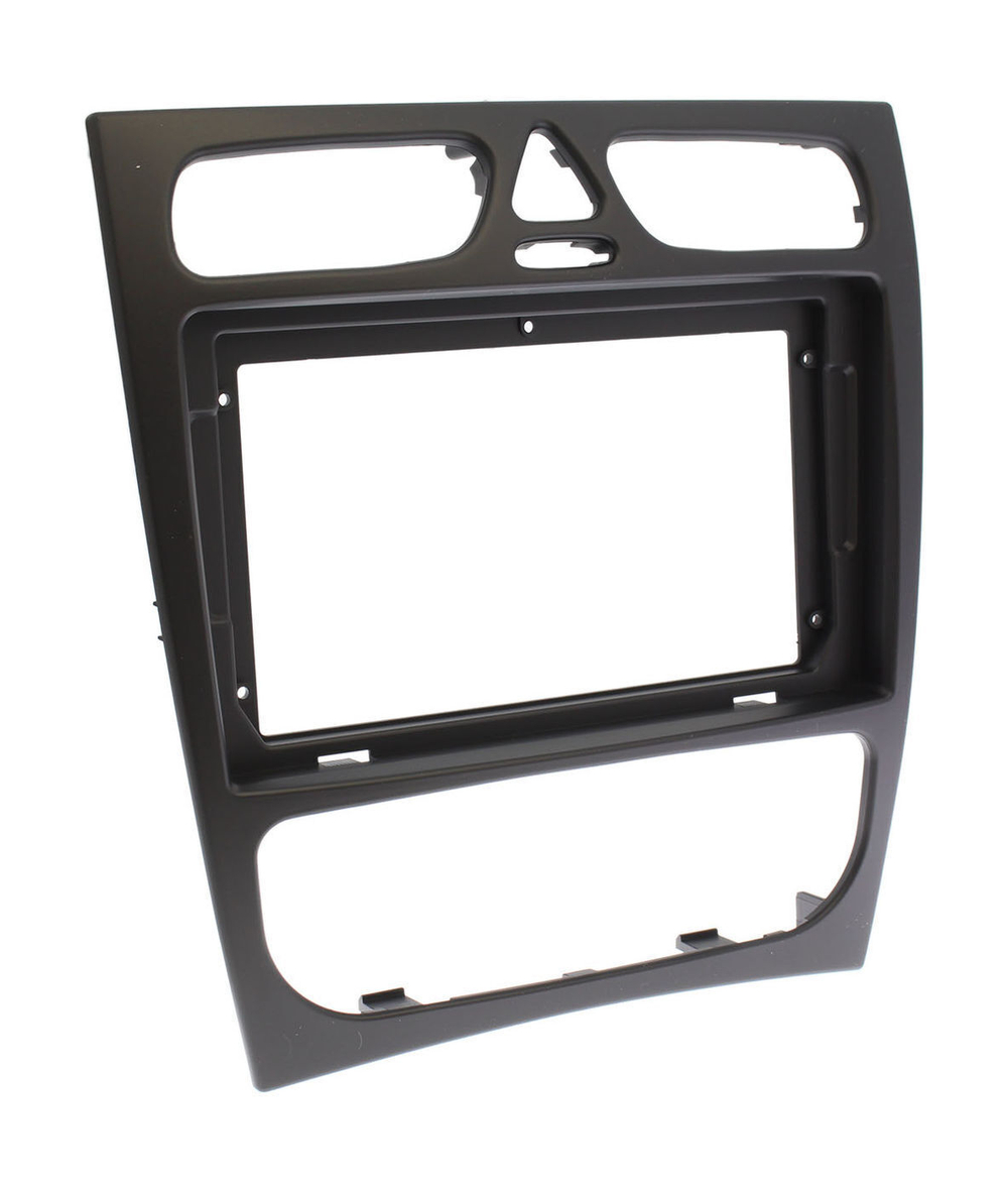 Переходная рамка магнитолы MERCEDES BENZ C-CLASS, CLK-CLASS, B-CLASS 2000-2005 9 дюймов