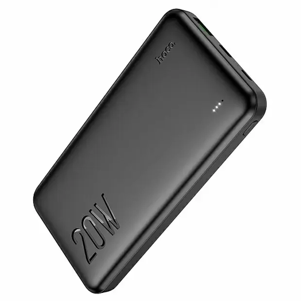Внешний аккумулятор Hoco J87 Tacker 10000mAh 20W USB/MicroUSB/Type-C (черный)