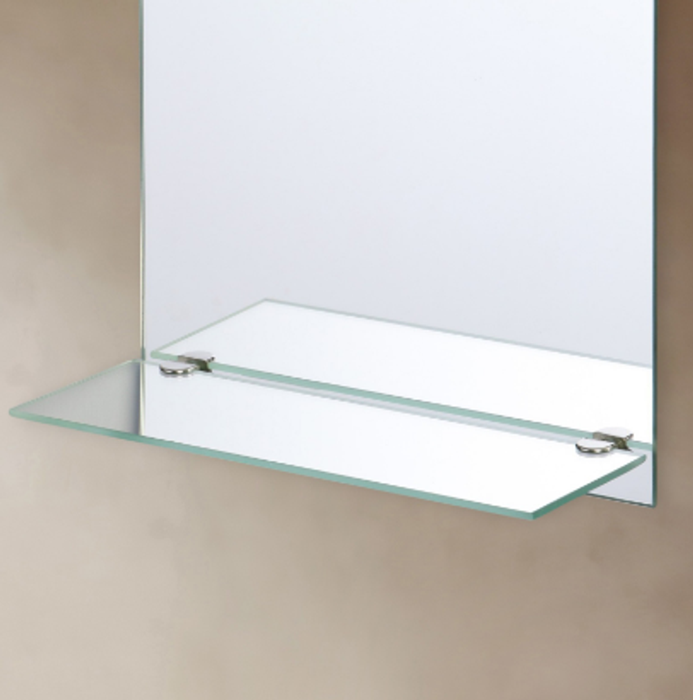 Зеркало интерьерное настенное, с полкой, 30×40 см