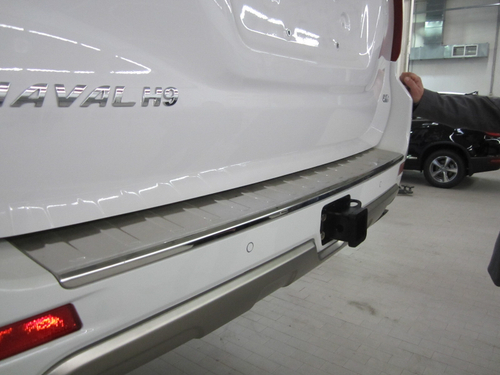 Фаркоп под квадрат для Tank 500 / Haval H9, c 2014 г., Бизон.FA 0130-Е