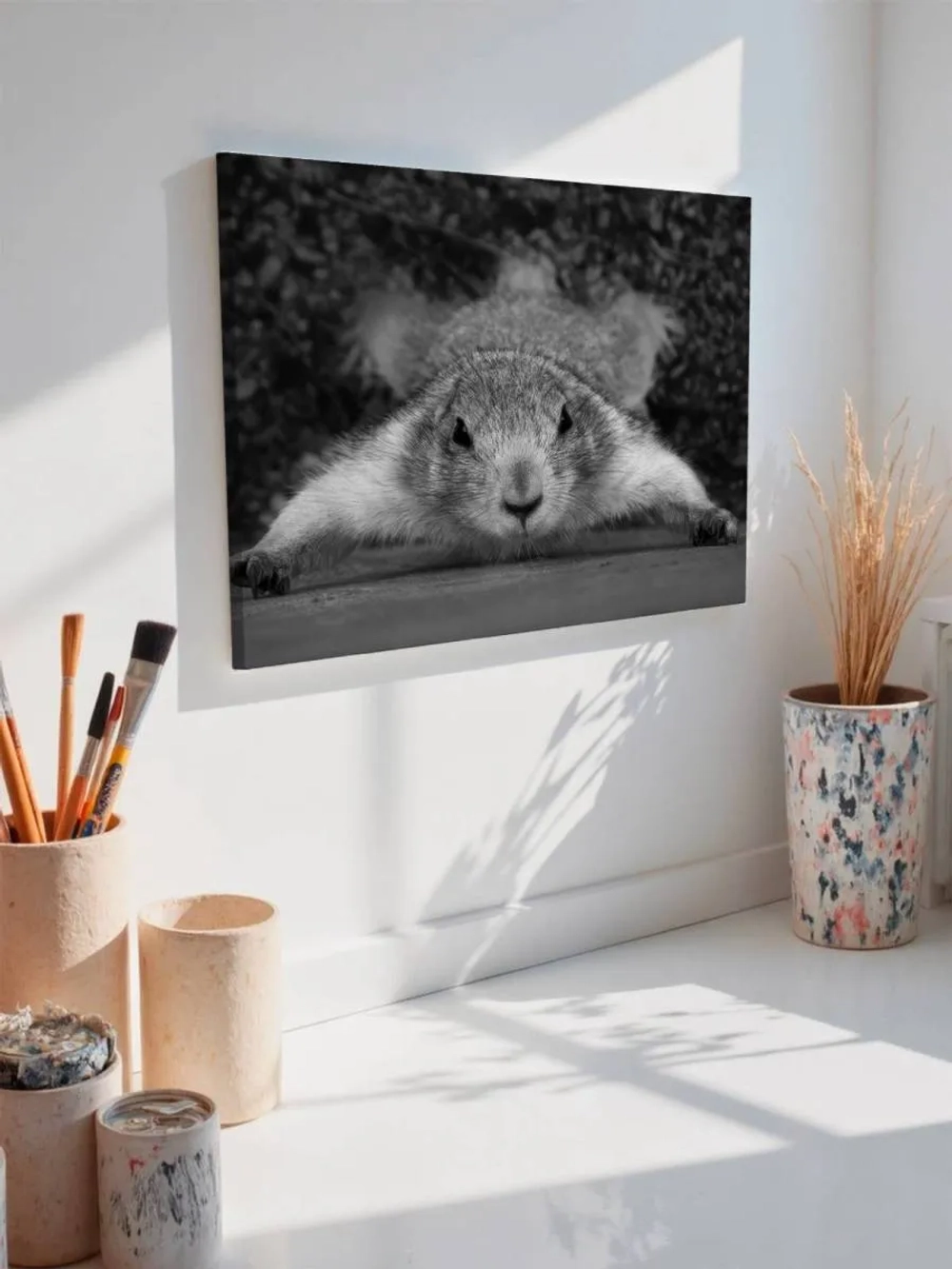 Картина на стену 40 X 50 Белка