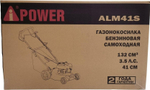 Газонокосилка бензиновая A-iPOWER ALM41S 41102