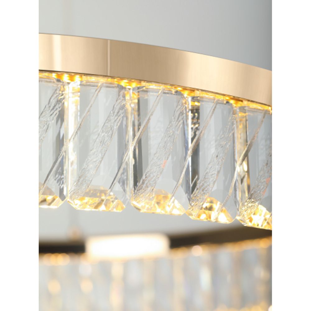 Люстра Rivoli Erika 6131-104 светодиодная LED 40 Вт 3000 K дизайн