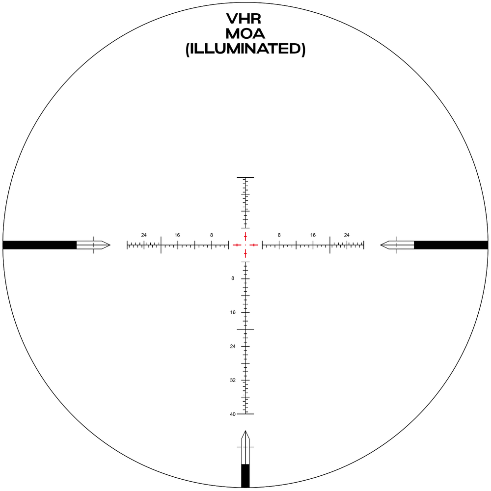 Оптический прицел Arken Optics EPL-4 4-16X44 FFP Illuminated VHR - Zero Stop