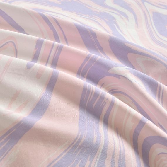 Лорайн (лиловый) КПБ сатин Евро 4н