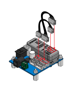 Преобразователь интерфейса U2D2 Power Hub Board