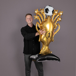 Шар 3D (59''/150 см) Фигура на подставке, Кубок Чемпиона, Футбольный мяч
