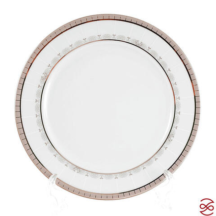 Набор тарелок Thun Опал платиновая лента 17 см(6 шт)