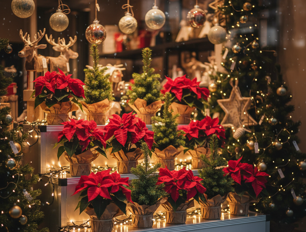 Зимний сад на витрине: как превратить торговый стеллаж в центр новогоднего притяжения