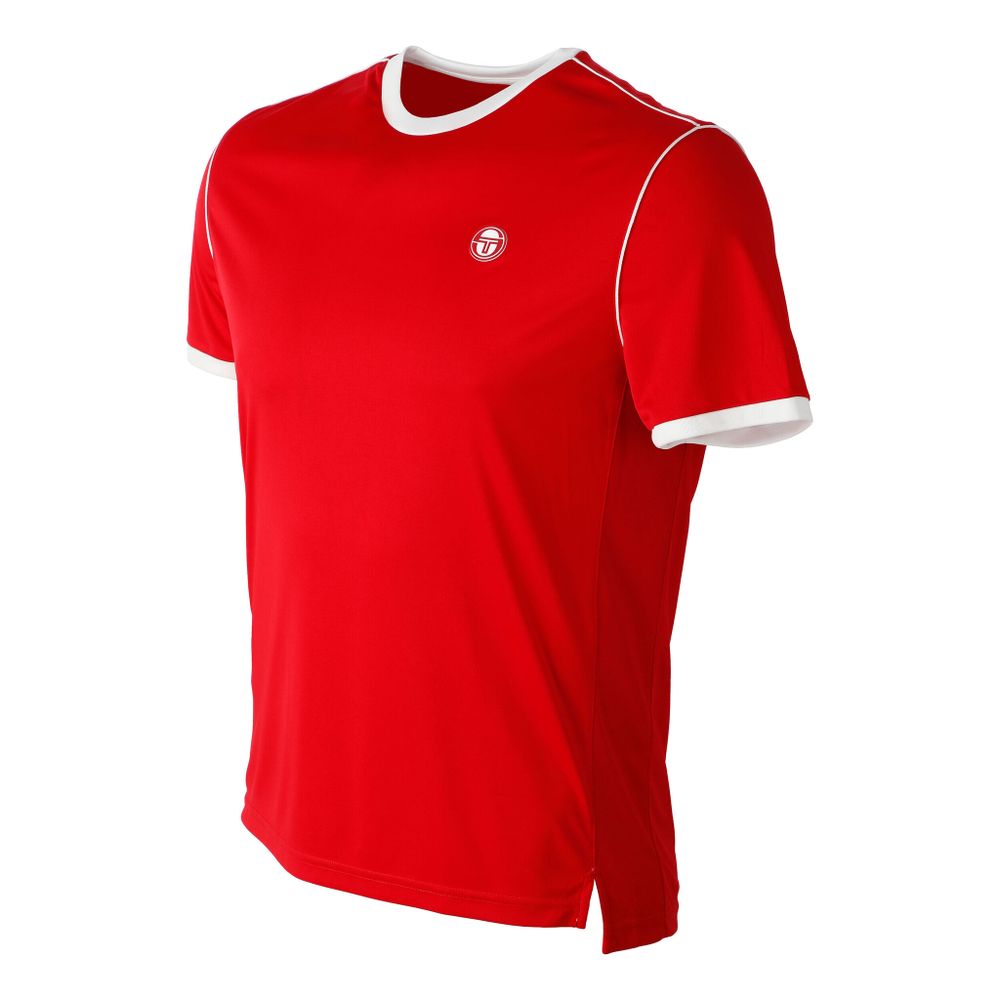 Мужское теннисное поло Sergio Tacchini T-Shirt Men - Red, White