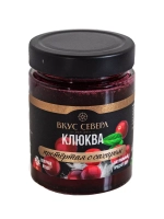 Клюква протертая с сахаром 300 гр