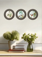 Картины на стену интерьерная на холсте 3 шт 17.5 см