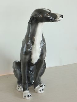 Boxer Статуэтка ростовая Серая борзая