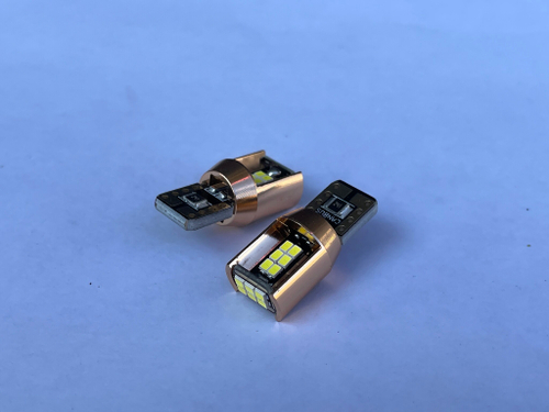T10 (W5W) б/ц-18 диодов / Автолампа светодиодная (2 шт. / комплект)