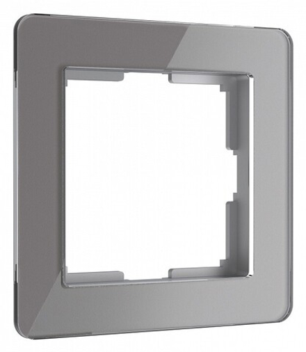 Рамка на 1 пост Werkel Acrylic (графит) W0012704