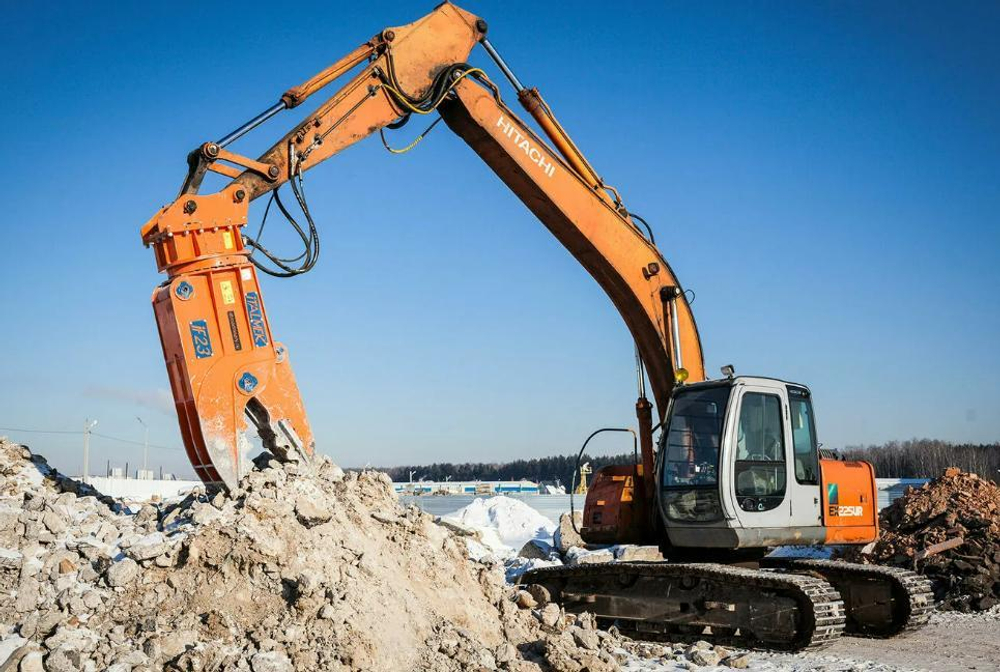 Бетонолом крашер гидравлический на Экскаватор Komatsu