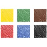 Карандаши акварельные 6 цветов Berlingo SuperSoft. Рыбки трехгран., заточен., картон, европод