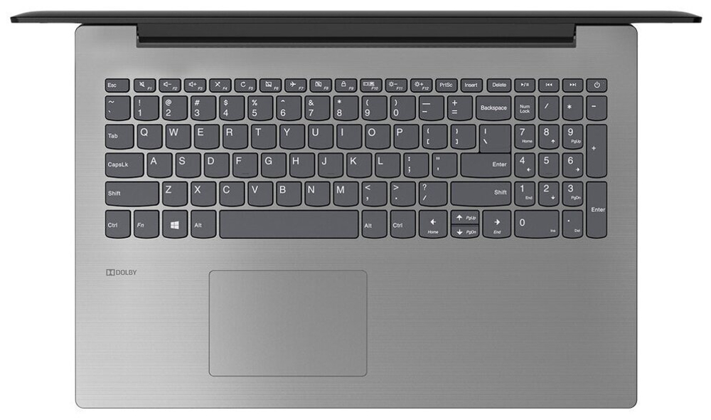 Ноутбук Lenovo 330-15IKB Конфигурация: Intel Pentium Gold 4415U 2.3 ГГц/8 ГБ/1 ТБ/nVidia GeForce MX110 2ГБ/Windows 11 Домашняя/15.6"/1366x768 пикс./