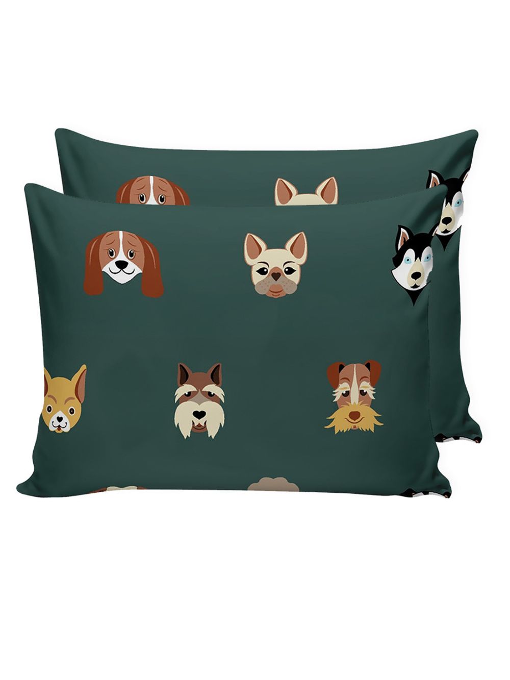 Комплект наволочек 2шт  "Dogs " 50х70 см