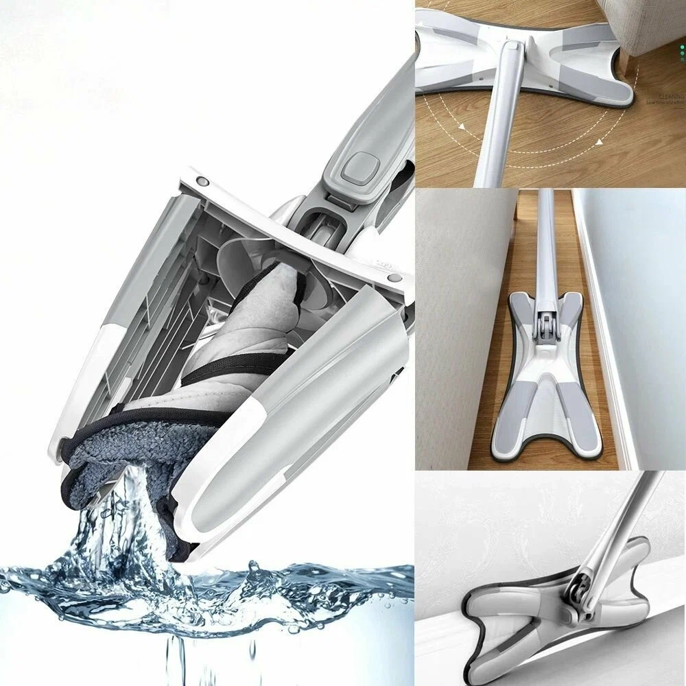 Самоотжимающая X-type швабра Бабочка