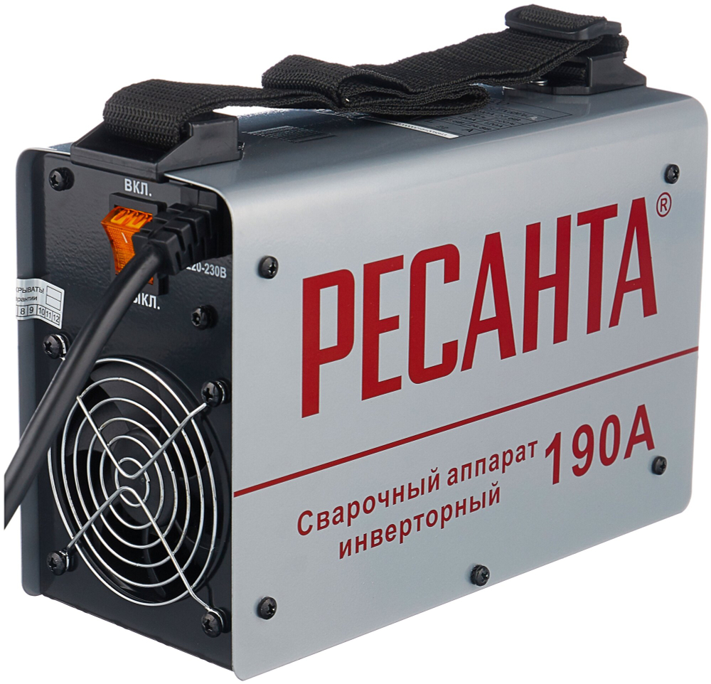 Сварочный аппарат инверторный Ресанта САИ-190 (ММА, 190 А, ПВ - 70%)