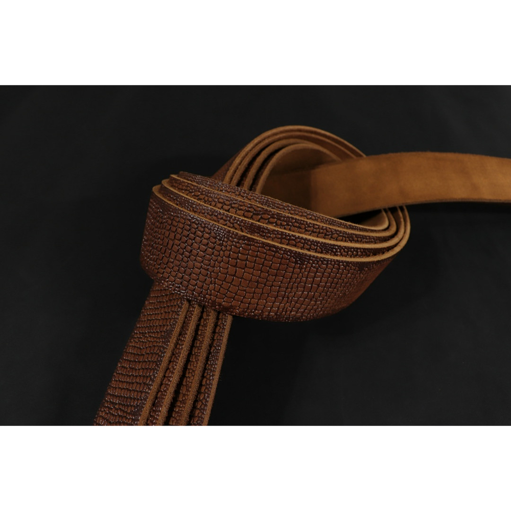 Ременная заготовка Коричневая  + плита Геккон